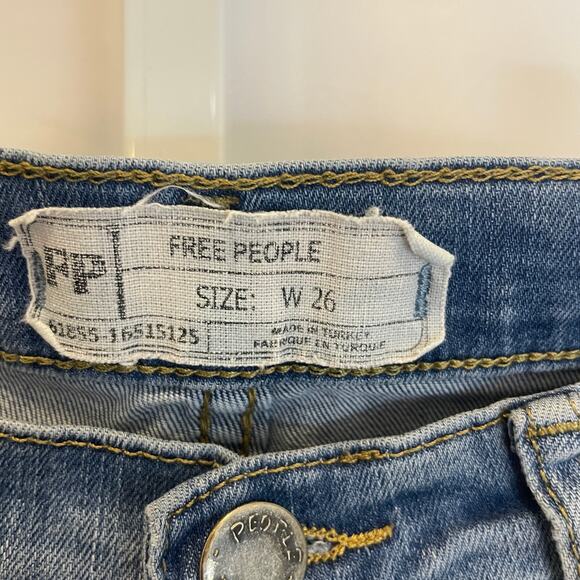Free People Jeans - Womens Size 26 - Blue - Picture 5 of 6